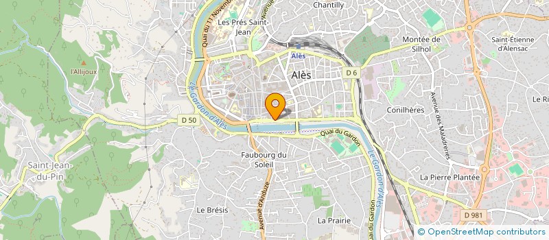 localisation de l'entreprise MADAME NICOLE ZOHAR à ALES