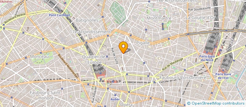 localisation de l'entreprise MADAME NICOLES GABRILLARGUES  PARIS