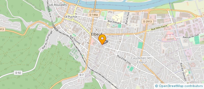 localisation de l'entreprise MADAME NICOLETA ABDERREHEMAN  ELBEUF