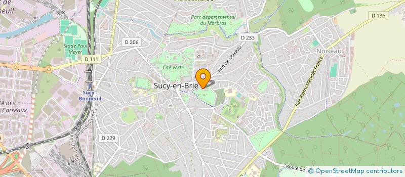 localisation de l'entreprise MADAME NICOLETA BIRCA  SUCY-EN-BRIE