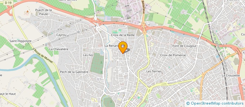 localisation de l'entreprise MADAME NICOLETA BUZAMAT à BEZIERS