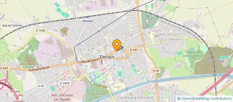 localisation de l'entreprise MADAME NICOLETA CONSTANTIN  DENAIN