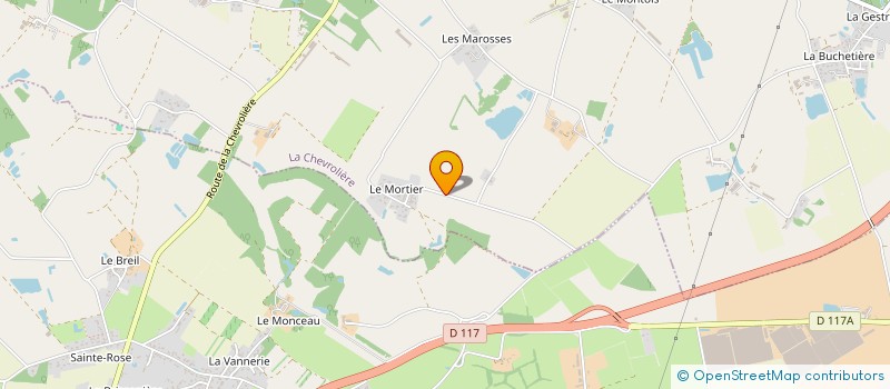 localisation de l'entreprise MADAME NICOLETA FIERARU à LA CHEVROLIERE