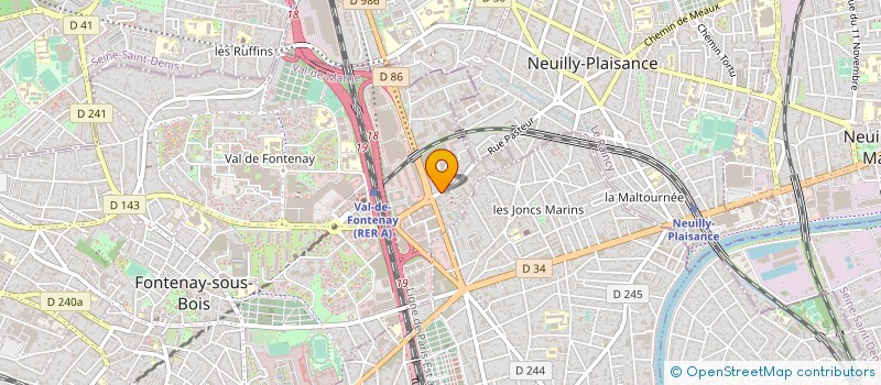 localisation de l'entreprise MADAME NICOLETA FUSA à FONTENAY-SOUS-BOIS