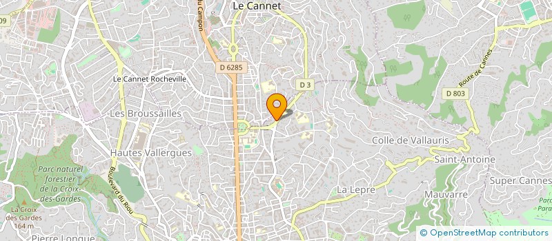 localisation de l'entreprise MADAME NICOLETA-GIANINA PISTA à CANNES