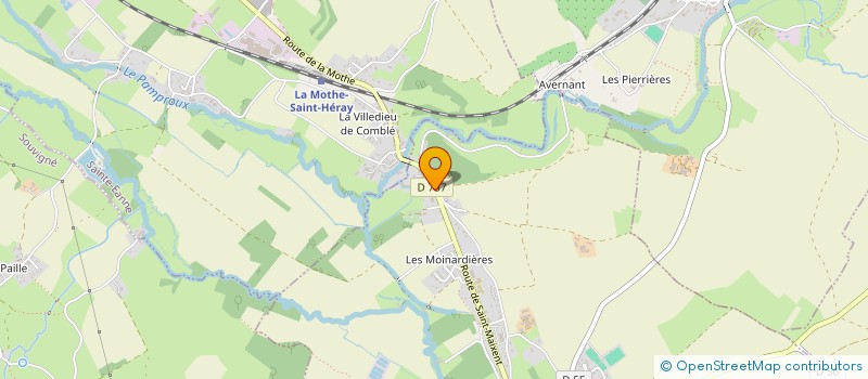 localisation de l'entreprise MADAME NICOLETA GUZU à LA MOTHE-SAINT-HERAY