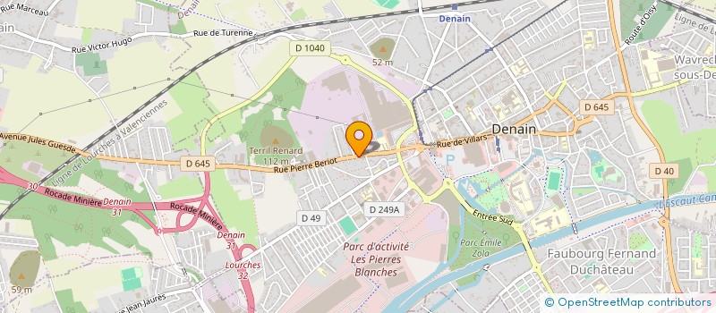 localisation de l'entreprise MADAME NICOLETA SANDU  DENAIN