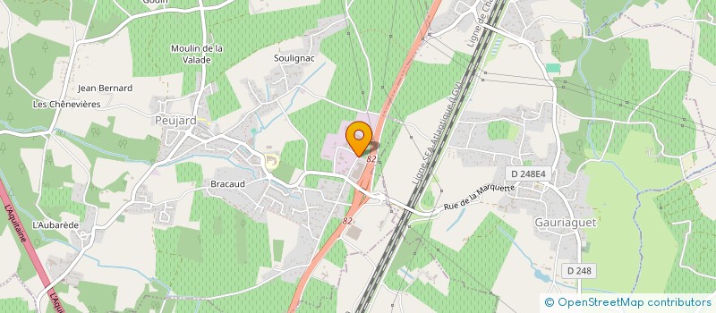 localisation de l'entreprise MADAME NICOLETA STOENESCU  SAINT-GERVAIS