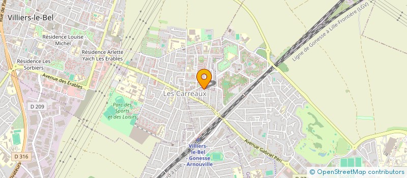 localisation de l'entreprise MADAME NICOLETA STOIAN  GONESSE