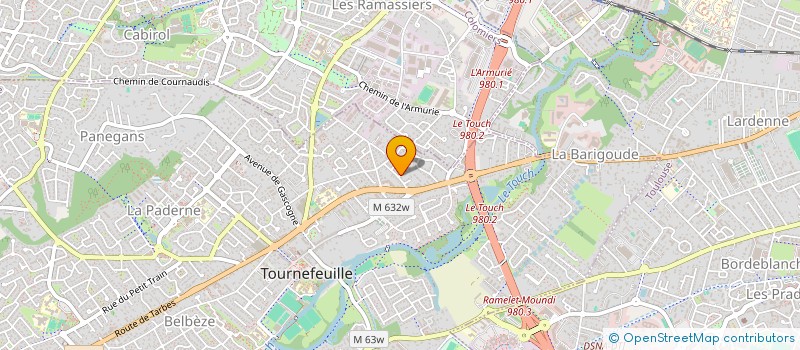 localisation de l'entreprise MADAME NICOLETTA DEBROIZE  SAINT-ORENS-DE-GAMEVILLE