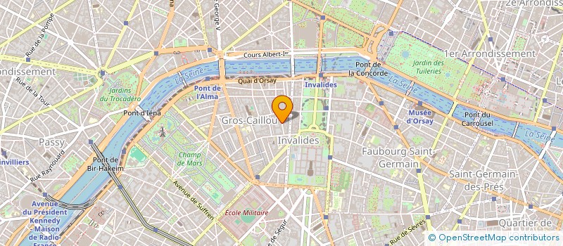 localisation de l'entreprise MADAME NICOLETTA GIUSTI  PARIS