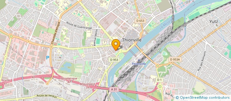 localisation de l'entreprise MADAME NICOLETTA IORDACHE à THIONVILLE