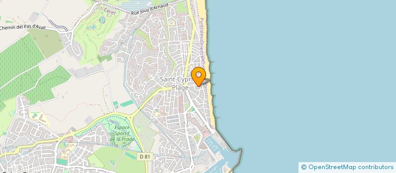 localisation de l'entreprise MADAME NICOLETTA KOULOUMOUNTRIS  SAINT-CYPRIEN