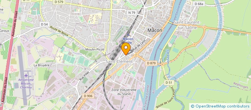 localisation de l'entreprise MADAME NICOLETTA RANDAZZO  MACON