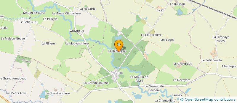 localisation de l'entreprise MADAME NICOLETTE LE GRIFFON à PREAUX
