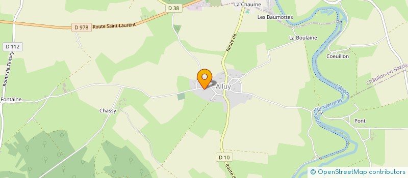 localisation de l'entreprise MADAME NICOLETTE MARTIJN  ALLUY