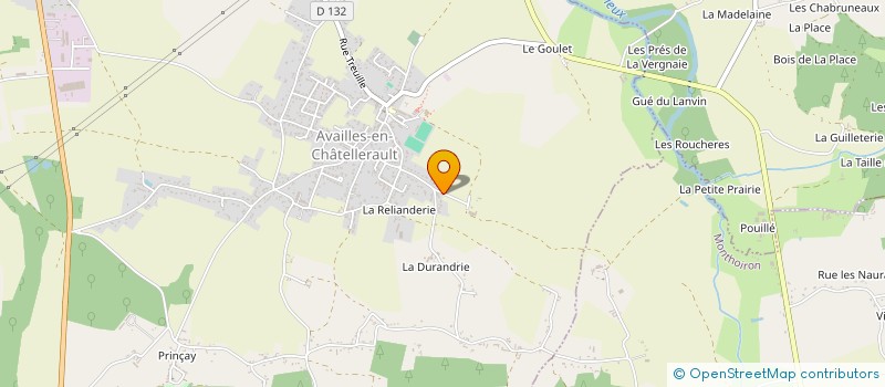 localisation de l'entreprise MADAME NICOLETTE MONDOLFO à AVAILLES-EN-CHATELLERAULT