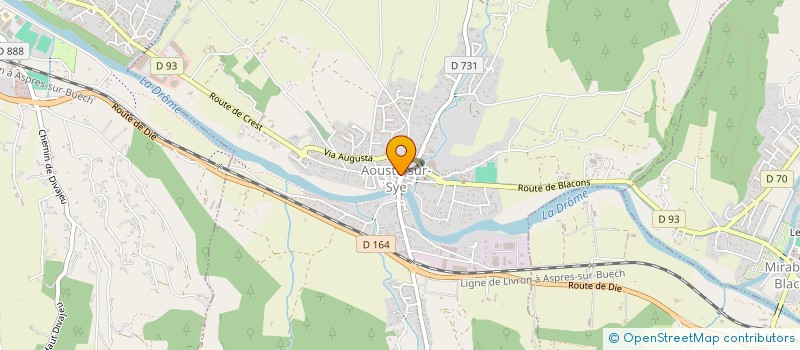 localisation de l'entreprise MADAME NICOLIEN HOOGCARSPEL à AOUSTE-SUR-SYE