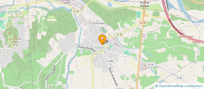 localisation de l'entreprise MADAME NICOLINA POPOVSKI  MORIERES-LES-AVIGNON