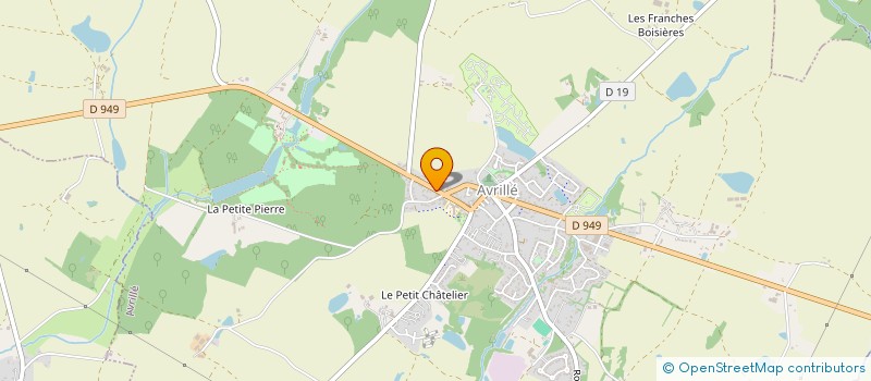 localisation de l'entreprise MADAME NICOLINE DROOGMANS  AVRILLE