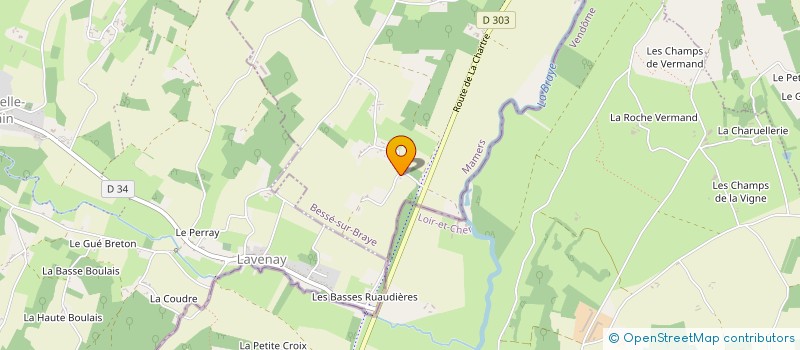 localisation de l'entreprise MADAME NICOLLE AIME  BESSE SUR BRAYE