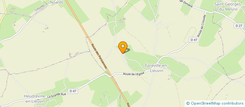 localisation de l'entreprise MADAME NICOLLE BELLENCONTRE  EPREVILLE-EN-LIEUVIN