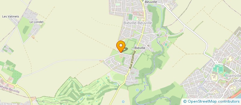 localisation de l'entreprise MADAME NICOLLE BUON  BIEVILLE-BEUVILLE