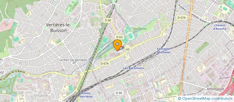 localisation de l'entreprise MADAME NICOLLE CARADO  ANTONY