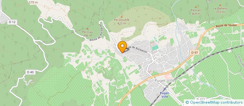 localisation de l'entreprise MADAME NICOLLE CHEN  PUGET-VILLE