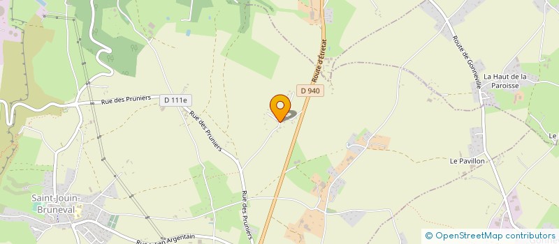 localisation de l'entreprise MADAME NICOLLE GUIGNERY  SAINT-JOUIN-BRUNEVAL