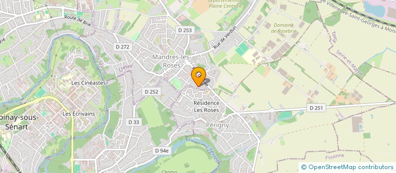 localisation de l'entreprise MADAME NICOLLE HANIA  MANDRES-LES-ROSES