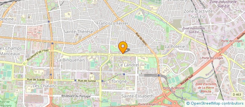 localisation de l'entreprise MADAME NICOLLE TONAHIN  RENNES