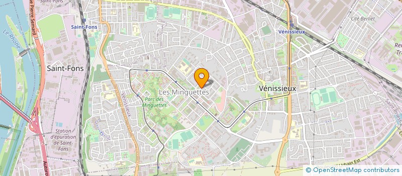 localisation de l'entreprise MADAME NICULINA ALEXANDRESCU  VENISSIEUX