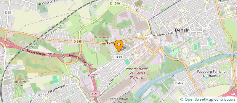 localisation de l'entreprise MADAME NICULINA SANDU  DENAIN