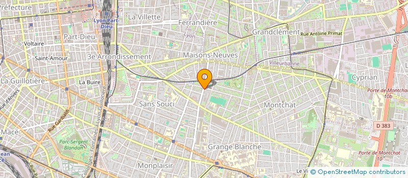 localisation de l'entreprise MADAME NIDA MAHEEN  LYON 3EME