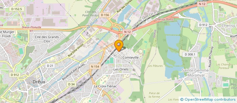 localisation de l'entreprise MADAME NIDAA EL BOUAZZAOUI à DREUX