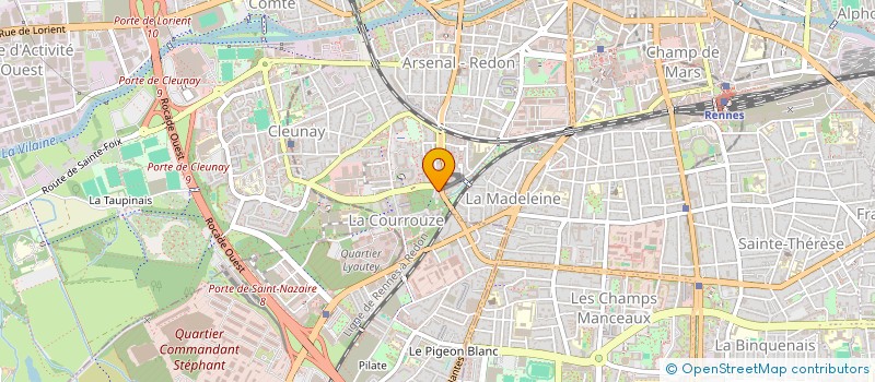 localisation de l'entreprise MADAME NIDAA RAHMA  RENNES