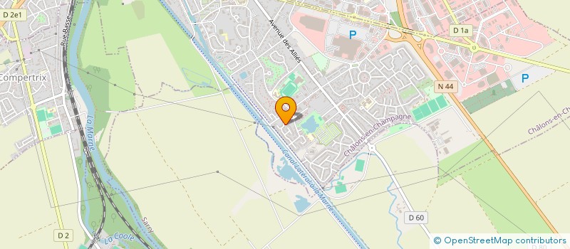 localisation de l'entreprise MADAME NIDIA CONDORIS  CHALONS-EN-CHAMPAGNE