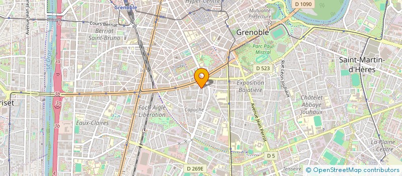 localisation de l'entreprise MADAME NIEUN LEE  GRENOBLE