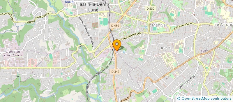 localisation de l'entreprise MADAME NIHAD BOUGUEDAH  LYON