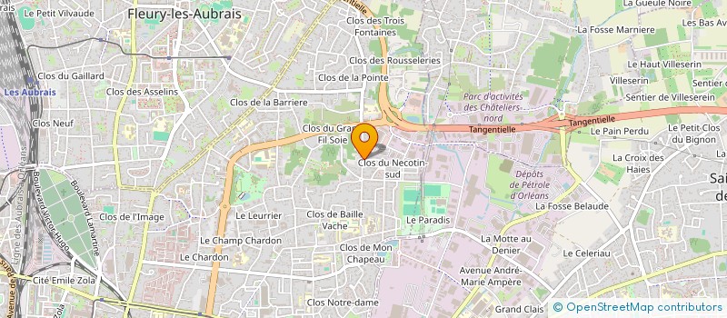 localisation de l'entreprise MADAME NIHAD OUATMAN à ORLEANS