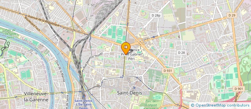 localisation de l'entreprise MADAME NIHAL LOUIZI à SAINT-DENIS