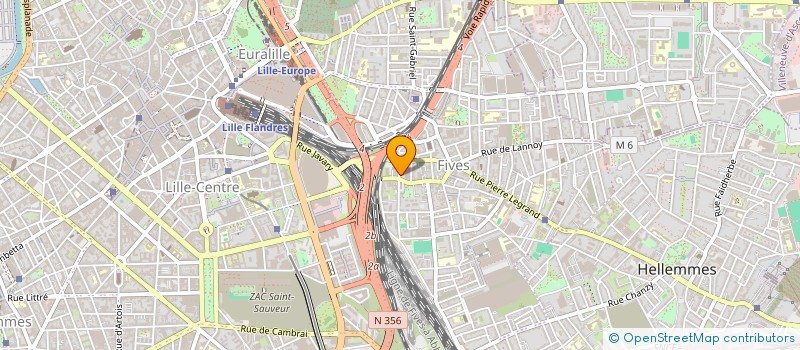 localisation de l'entreprise MADAME NIHALE BERDAI  LILLE