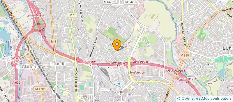 localisation de l'entreprise MADAME NIHANE AMRANE  TOULOUSE