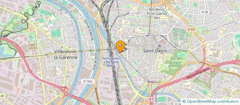localisation de l'entreprise MADAME NIHED TIGHLIT à SAINT-DENIS