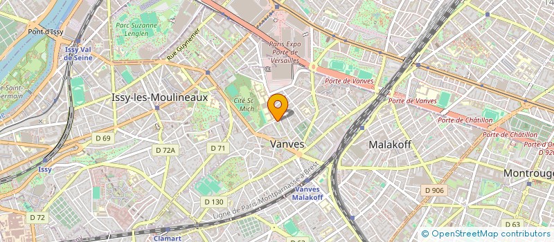 localisation de l'entreprise MADAME NIKA SKERLAVAJ  VANVES