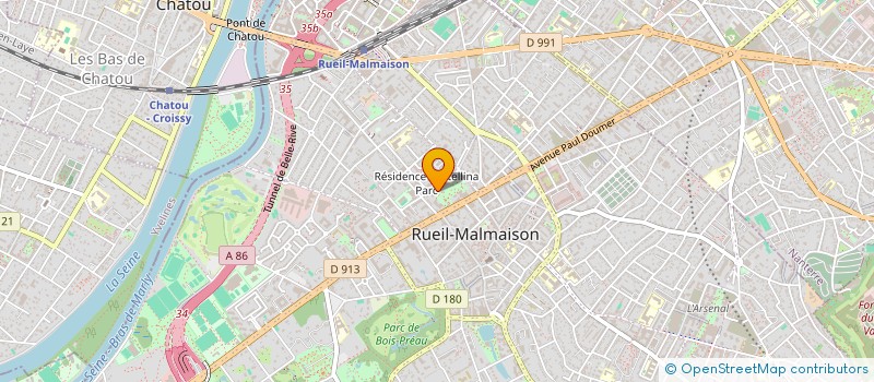 localisation de l'entreprise MADAME NIKITA ARACTINGI à RUEIL-MALMAISON