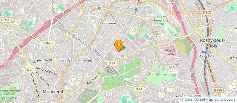 localisation de l'entreprise MADAME NIKITA IGNJATOVIC à MONTREUIL