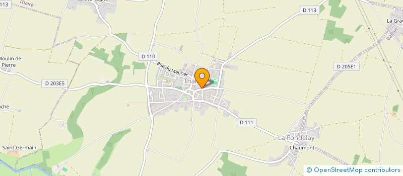 localisation de l'entreprise MADAME NIKITA LETARD  THAIRE