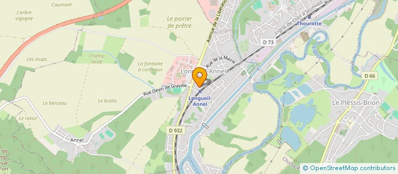 localisation de l'entreprise MADAME NIKITA MERCIER  LONGUEIL-ANNEL